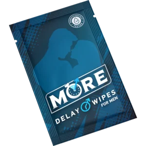 More Delay Wipes bag