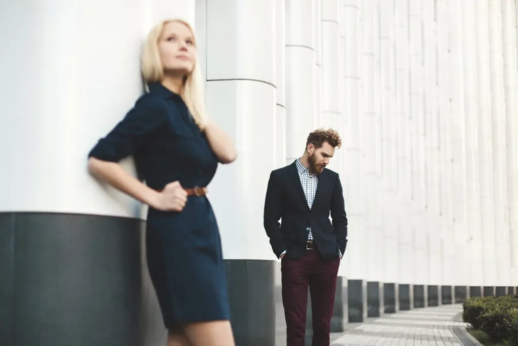 couple worried